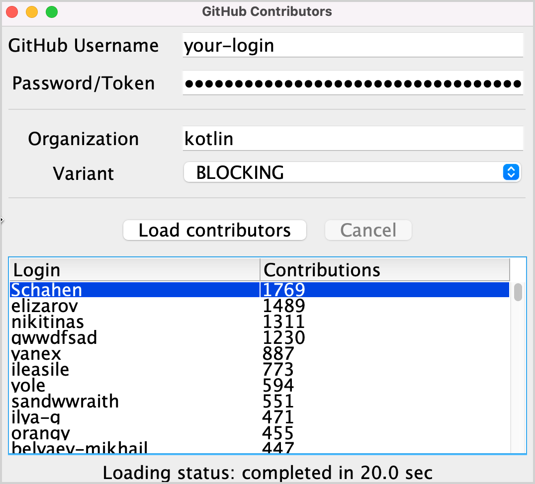 The list for the "kotlin" organization The list for the "kotlin" organization
