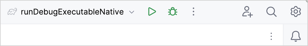 Gradle run configuration Gradle run configuration