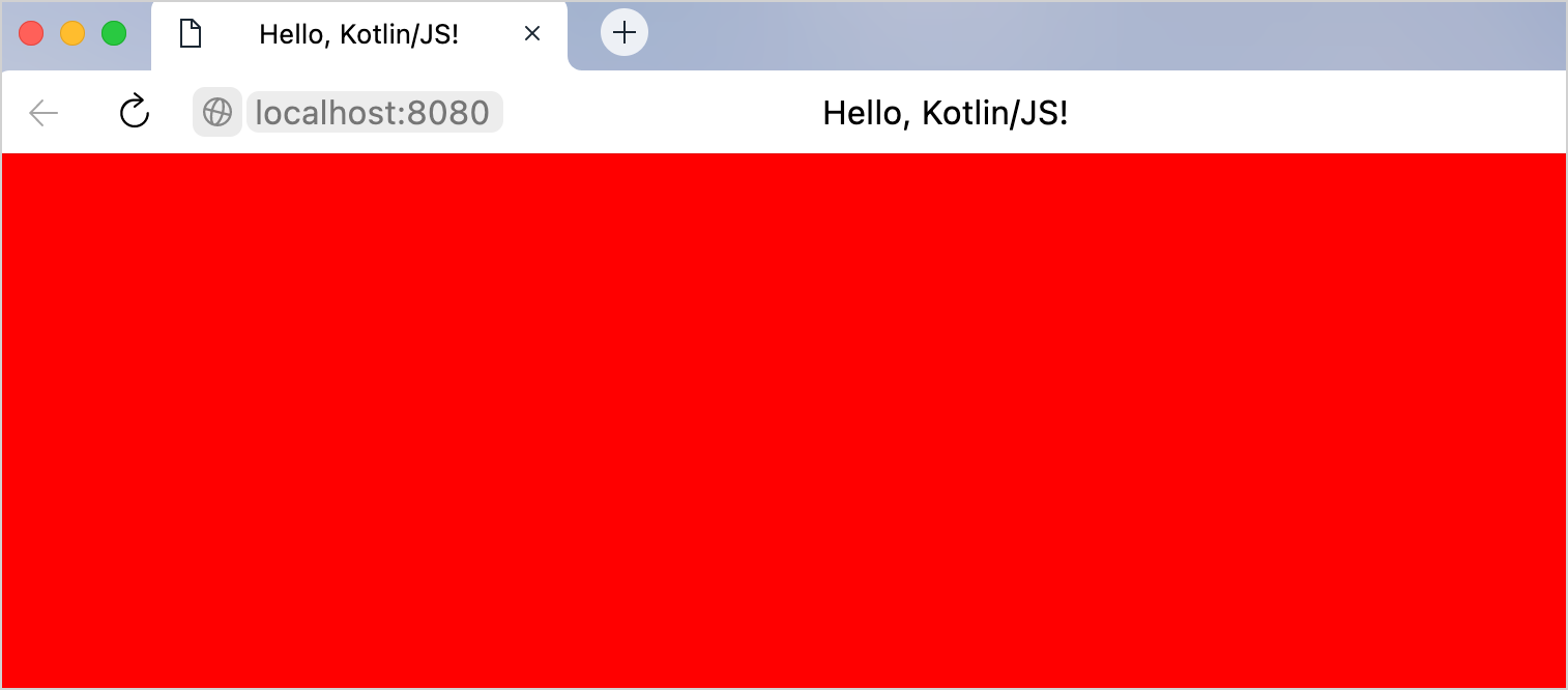 Blank red page Blank red page