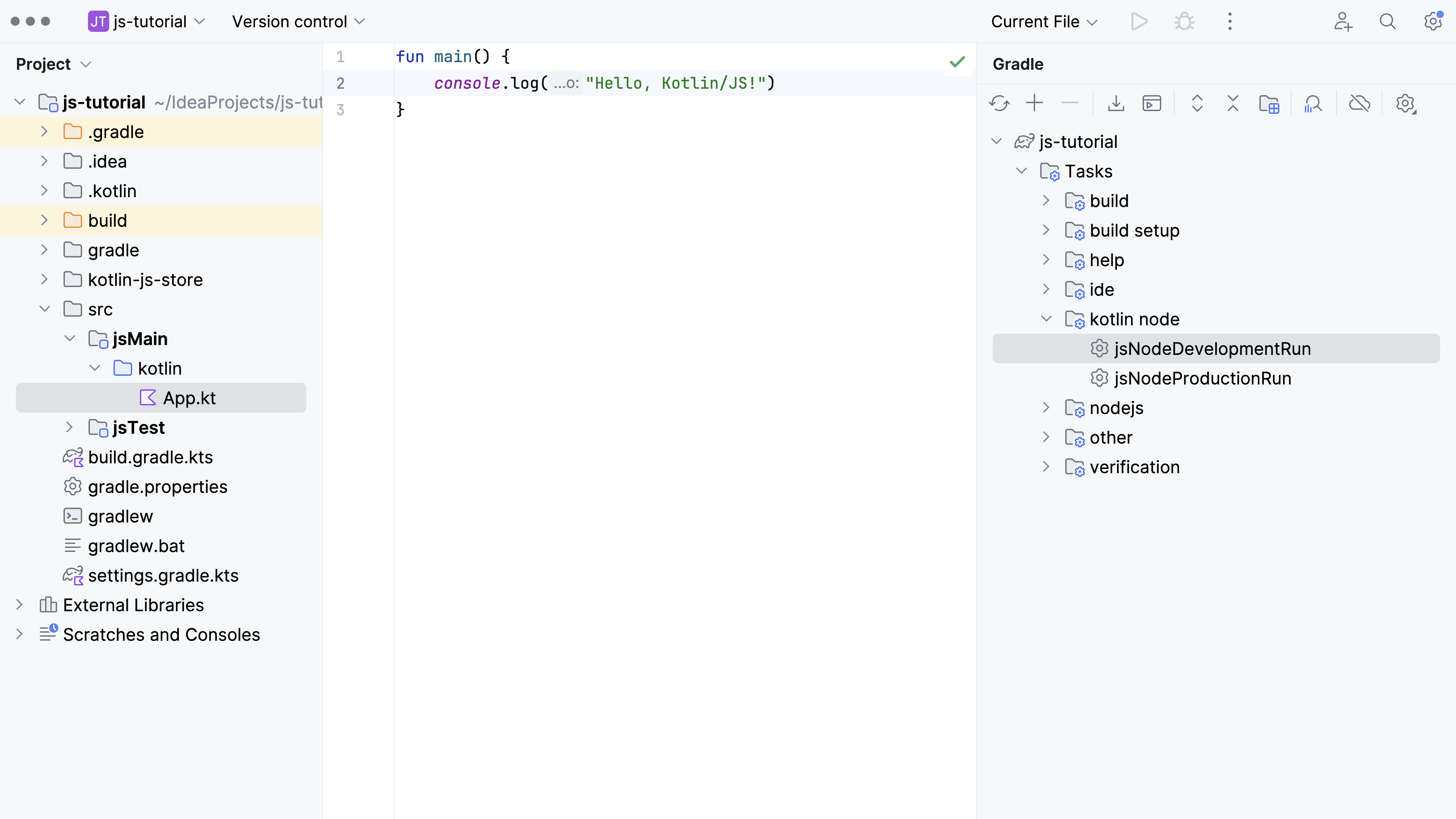 Gradle Run task in IntelliJ IDEA Gradle Run task in IntelliJ IDEA