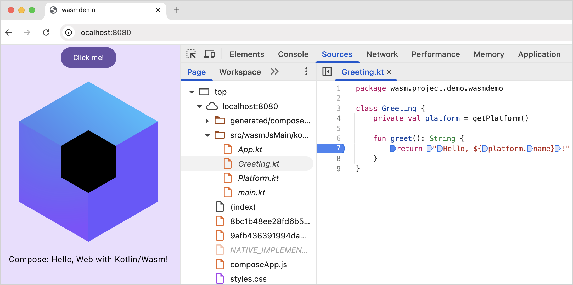 Set breakpoints