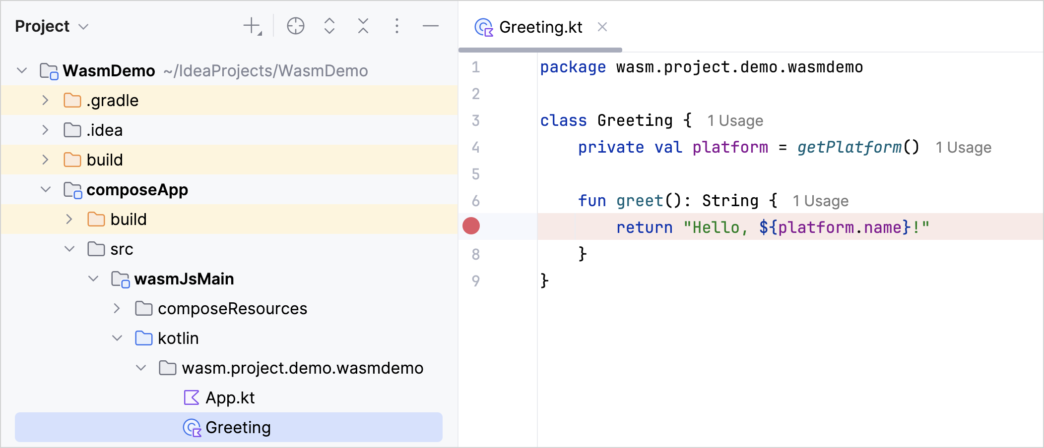 Set breakpoints