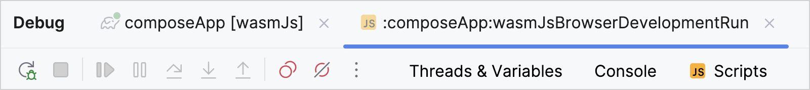 Compose app debugger