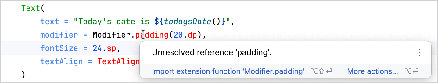 Unresolved references Unresolved references