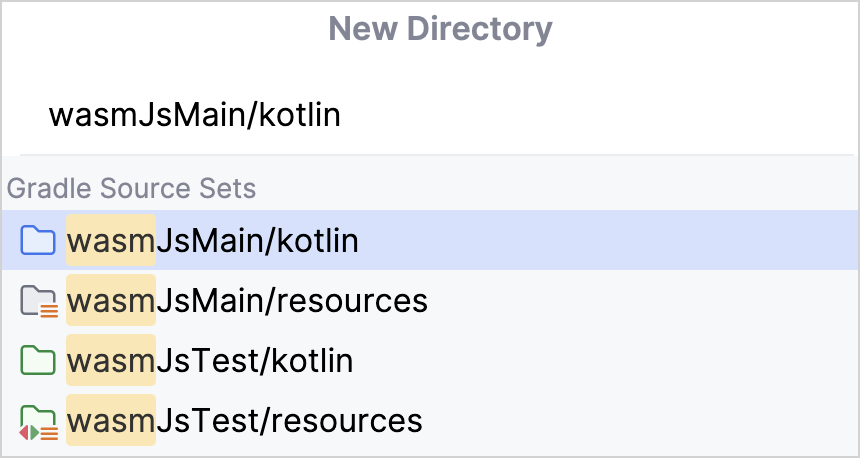 Gradle source sets list Gradle source sets list