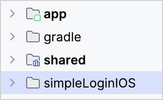 iOS project in Android Studio iOS project in Android Studio
