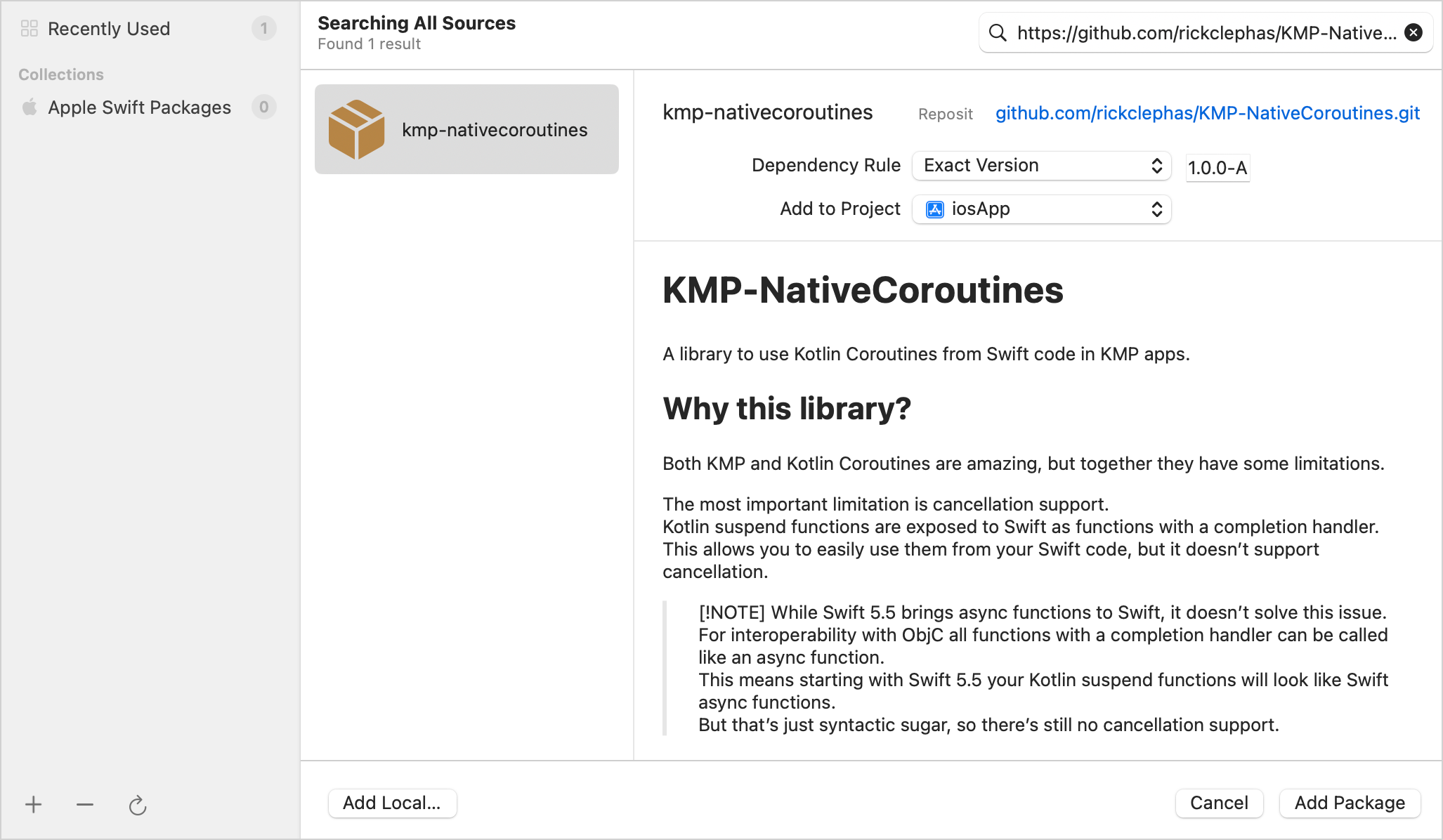 Importing KMP-NativeCoroutines Importing KMP-NativeCoroutines