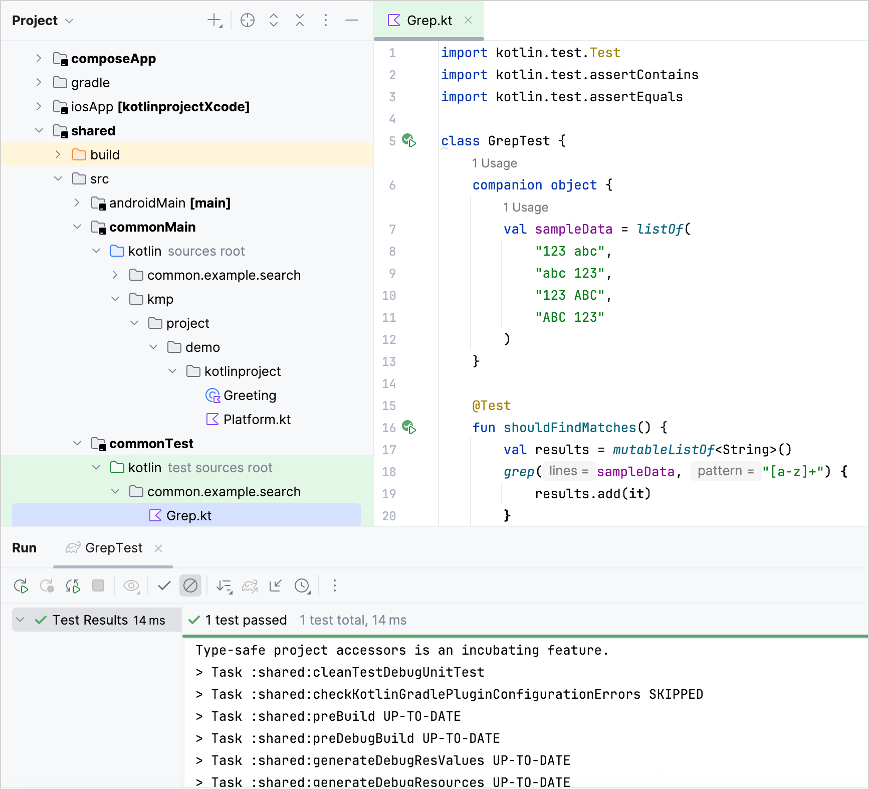 Test output Test output