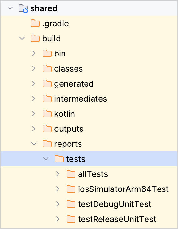 HTML reports for multiplatform tests HTML reports for multiplatform tests