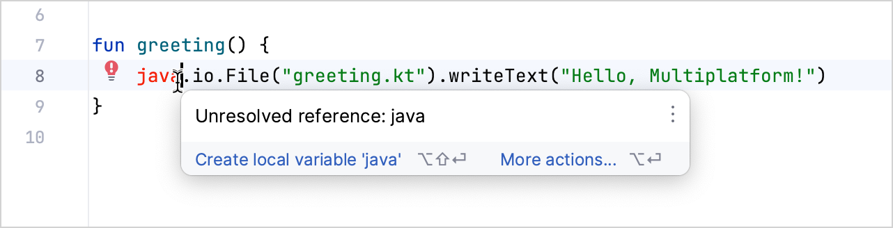 Unresolved Java reference Unresolved Java reference